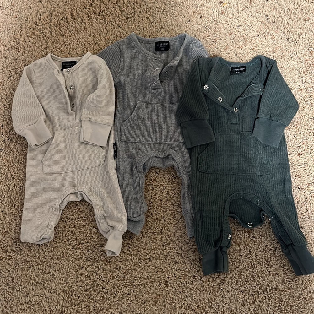 Little Bipsy Waffle Knit Collection… Gender Neutral. Selling all 3 together